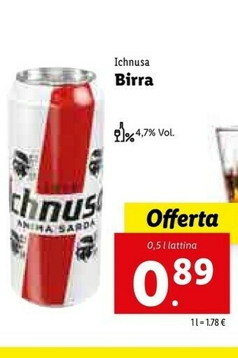 Ichnusa Birra Anima Sarda