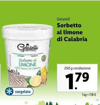 Lidl Gelatelli Sorbetto offerta