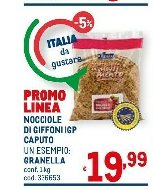 Metro Caputo Nocciole Di Giffoni Igp offerta