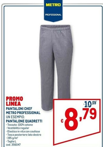 Pantalone Quadretti