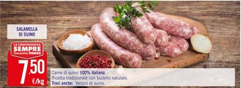 Tigros Salamella Di Suino offerta