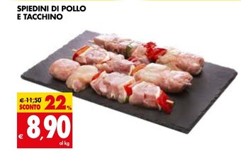 Tigros Spiedini Di Pollo E Tacchino offerta