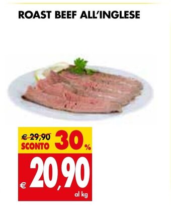 Tigros Roast Beef All'Inglese offerta