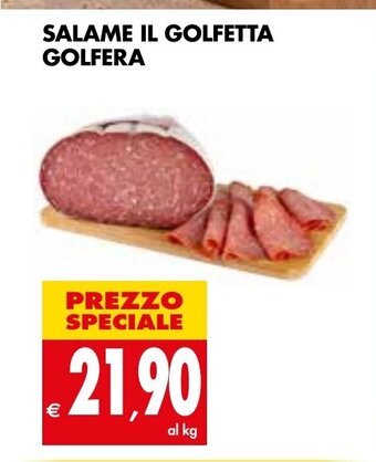 Tigros Salame IL Golfetta Golfera offerta