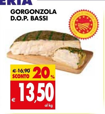 Tigros Gorgonzola D.O.P. Bassi offerta
