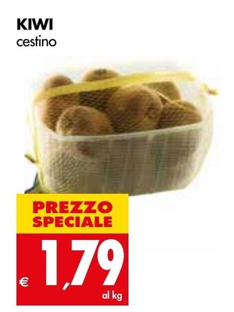 Tigros Kiwi cestino offerta