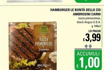 Basko Ambrosini Hamburger offerta