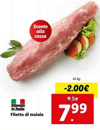 Lidl Filetto Di Maiale offerta
