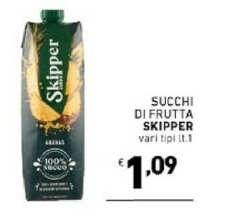 Zuegg Skipper Ananas 100% Succo 1000 G(ml)