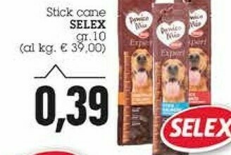 Emi Supermercati Selex Amico Mio Stick Cane offerta