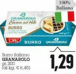 Emi Supermercati Granarolo Burro offerta