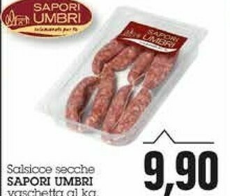 Emi Supermercati Sapori umbri Salsicce Secche offerta
