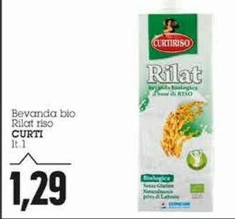 Emi Supermercati Curtiriso Bevanda Bio Rilat Riso offerta