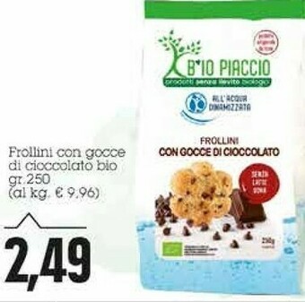 Emi Supermercati Frollini Con Gocce Di Cioccolato offerta