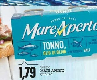 Emi Supermercati Mare aperto Tonno offerta