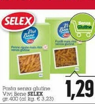 Emi Supermercati Selex Pasta Vivi Bene offerta