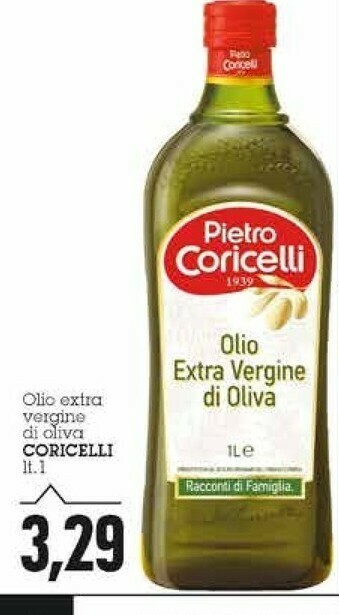 Emi Supermercati Pietro coricelli Olio Extra Vergine Di Oliva 1000 G(ml) offerta