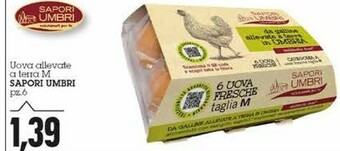 Emi Supermercati Sapori Umbri Uova Allevate A Terra offerta