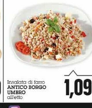Emi Supermercati Antica Borgo Umbro Insalata Di Farro offerta