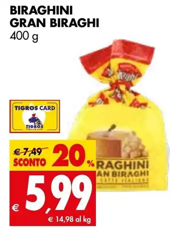 Tigros Gran Biraghi Biraghini 400 g offerta