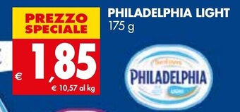 Tigros Philadelphia Light 175 g offerta