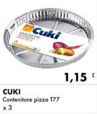 Iper Tosano Cuki Contenitore pizza T77 x 3 offerta