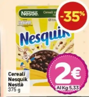 Crai Nestlè Nesquik Cereali 375g offerta
