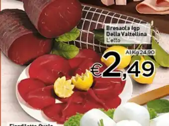 Crai Bresaola Igp Della Valtellina offerta