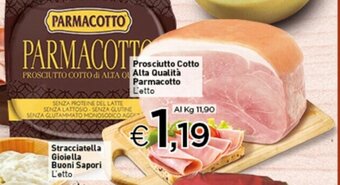 Crai Parmacotto Prosciutto Cotto Alta Qualità offerta