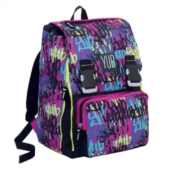Paniate Zaino scuola sdoppiabile big yub graffiti offerta