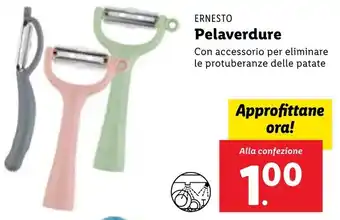 Lidl Ernesto Pelaverdure offerta