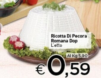 Crai Ricotta Di Pecora Romana Dop offerta
