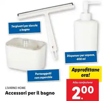 Lidl Livarno Home Accessori per il bagno offerta