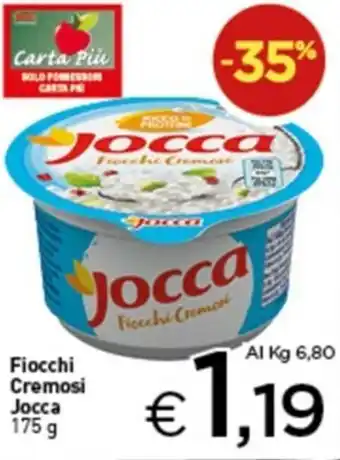 Crai Jocca Fiocchi Cremosi 175g offerta
