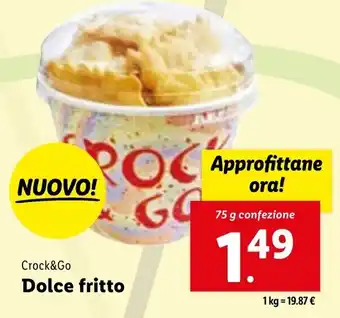 Lidl Crock&Go Dolce fritto 75 g offerta