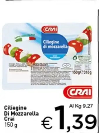 Crai Crai Ciliegine Di Mozzarella 150g offerta
