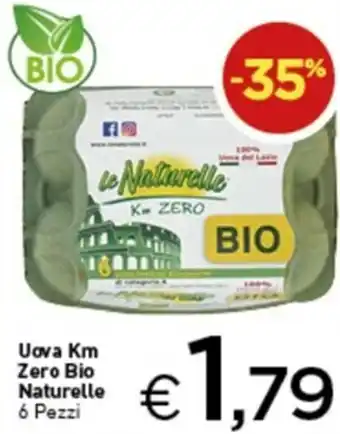 Crai Naturelle Uova Km Zero Bio 6 Pezzi offerta