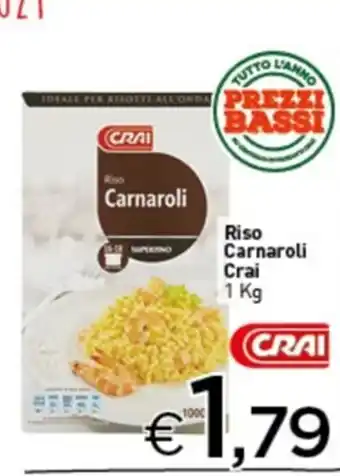 Crai Crai Riso Carnaroli 1kg offerta