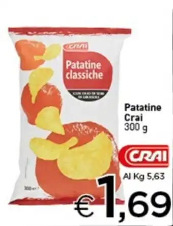 Crai Crai Patatine 300g offerta