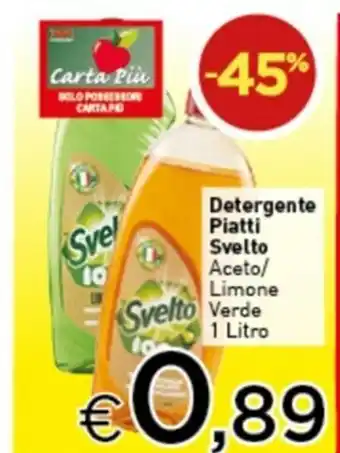 Crai Svelto Detergente Piatti 1 Litro offerta