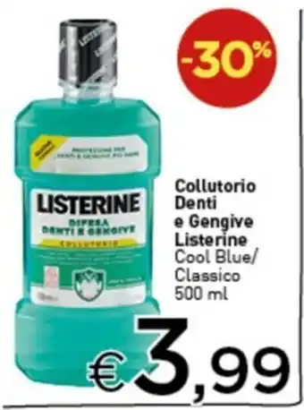 Crai Listerine Collutorio Denti e Gengive 500ml offerta