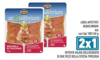 Conad City Aia Linea Affettati Aequilibrium 100/140g offerta