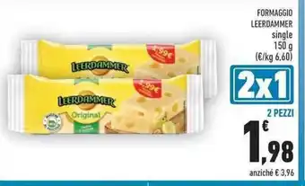 Conad City Leedrammer Formaggio 150g offerta
