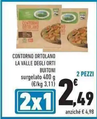 Conad City Buitoni Contorno Ortolano La Valle Degli Orti 400g offerta