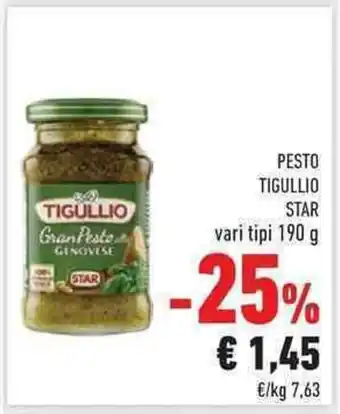 Conad City Star Pesto Tigullio 190g offerta