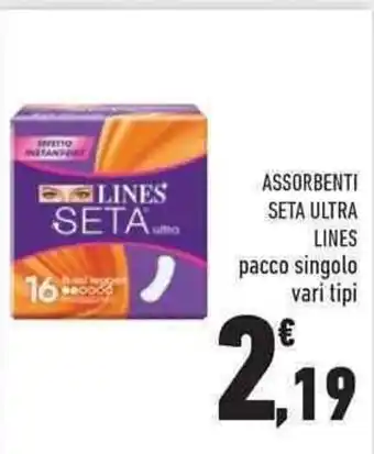 Conad City Lines Seta Ultra Assorbenti offerta