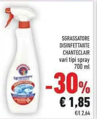 Chanteclair Sgrassatore Disinfettante 700ml