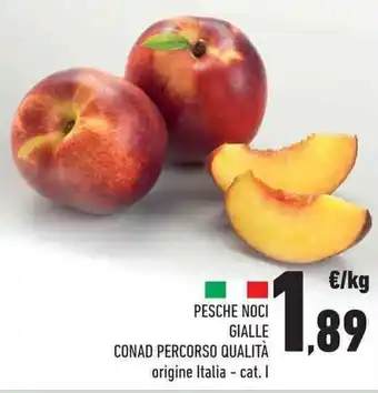 Conad City Pesche Noci Gialle offerta