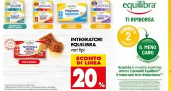 Tigros Equilibra Integratori Vari Tipi offerta