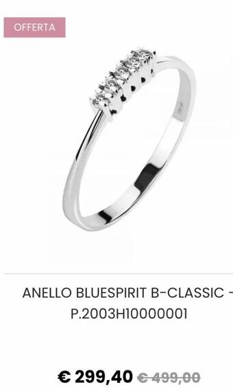 Bluespirit Anello offerta